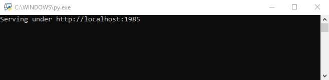 Windows terminal